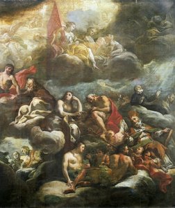 Apothéose de Saint Nicolas Lorenese (détail)